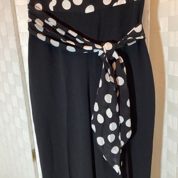 club monaco silk strapless jumpsuit size 4 - Picture 4 of 9